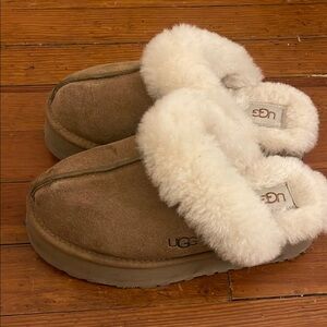 UGG Brown Sheepskin Slippers